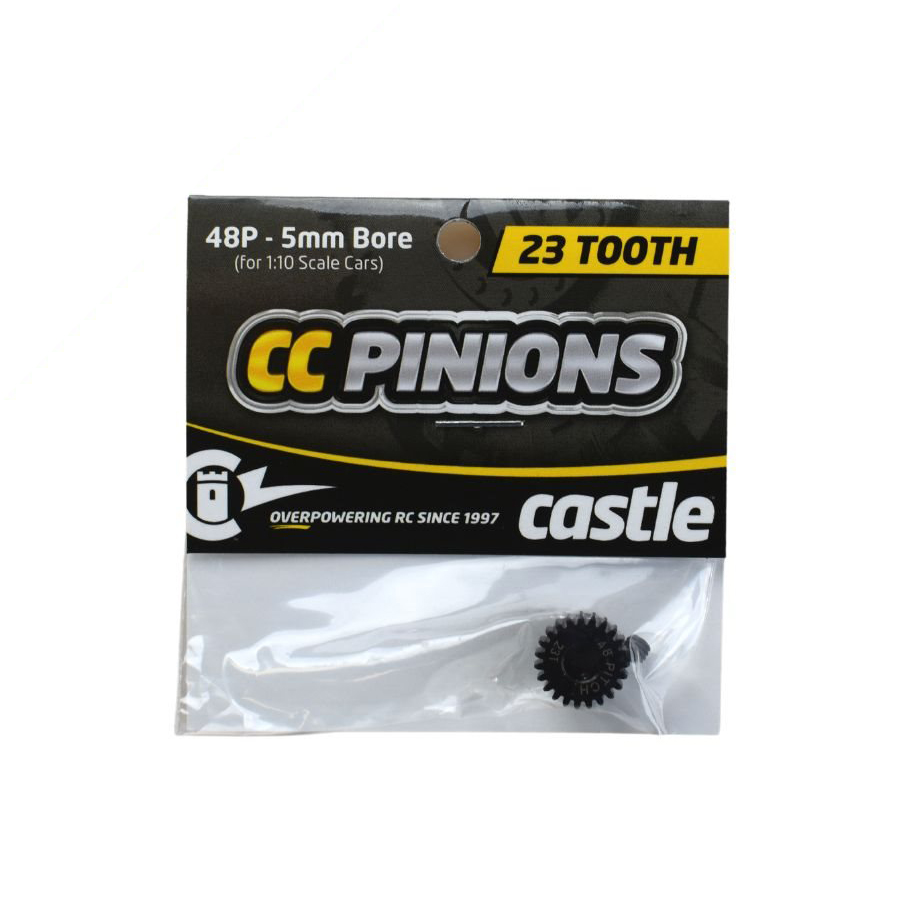 CC PINION 23T-48 PITCH 5MM BORE CC PINION 23T-48 PITCH 5MM BORE - Image 1