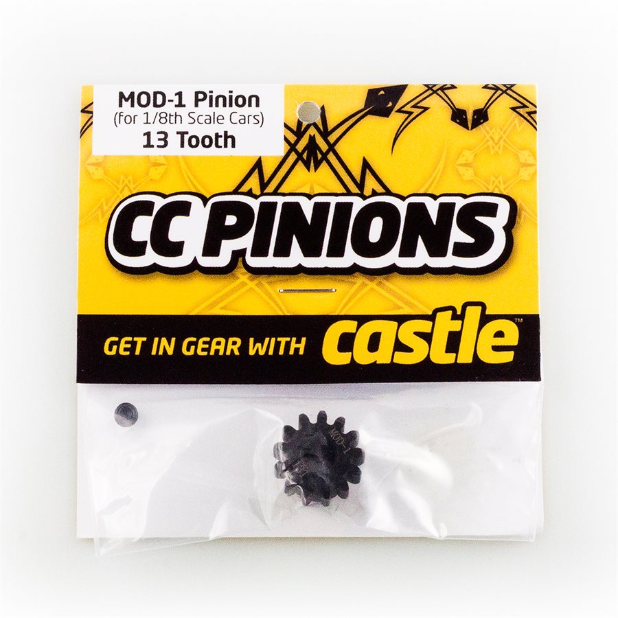 CC PINION 13 Tooth - MOD1 5mm shaft CC PINION 13 Tooth - MOD1 5mm shaft - Image 1