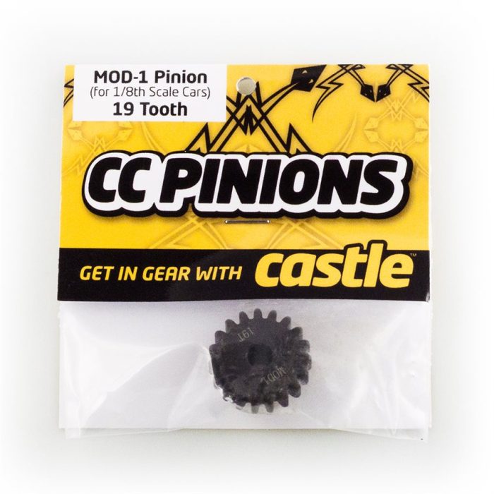CC PINION 19 Tooth - MOD1 5mm shaft - Image 1