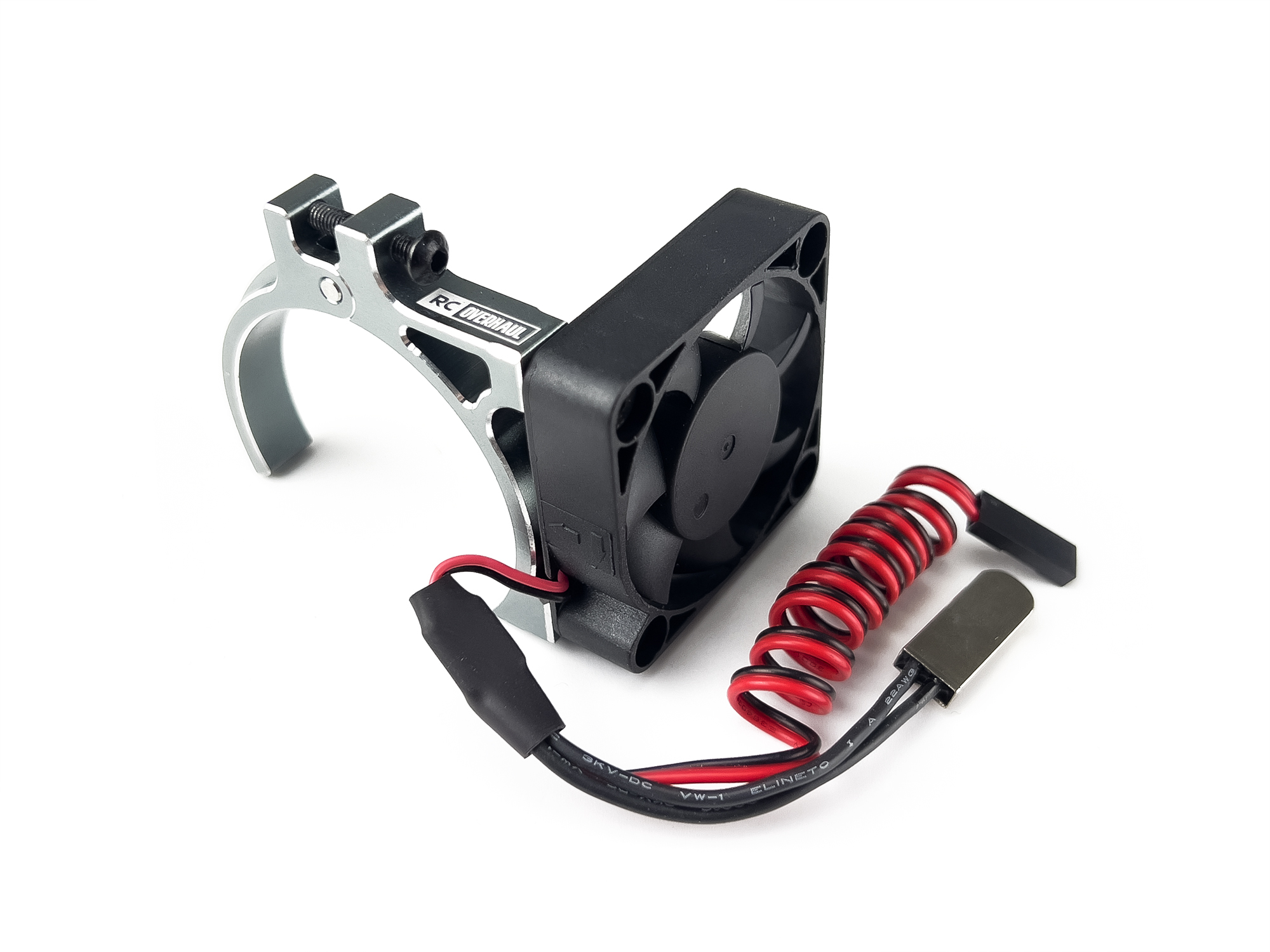 Motor Fan unit w/Temp Sensor Motor Fan unit w/Temp Sensor,w/Mount Titanium colour 38~42mm - Image 1