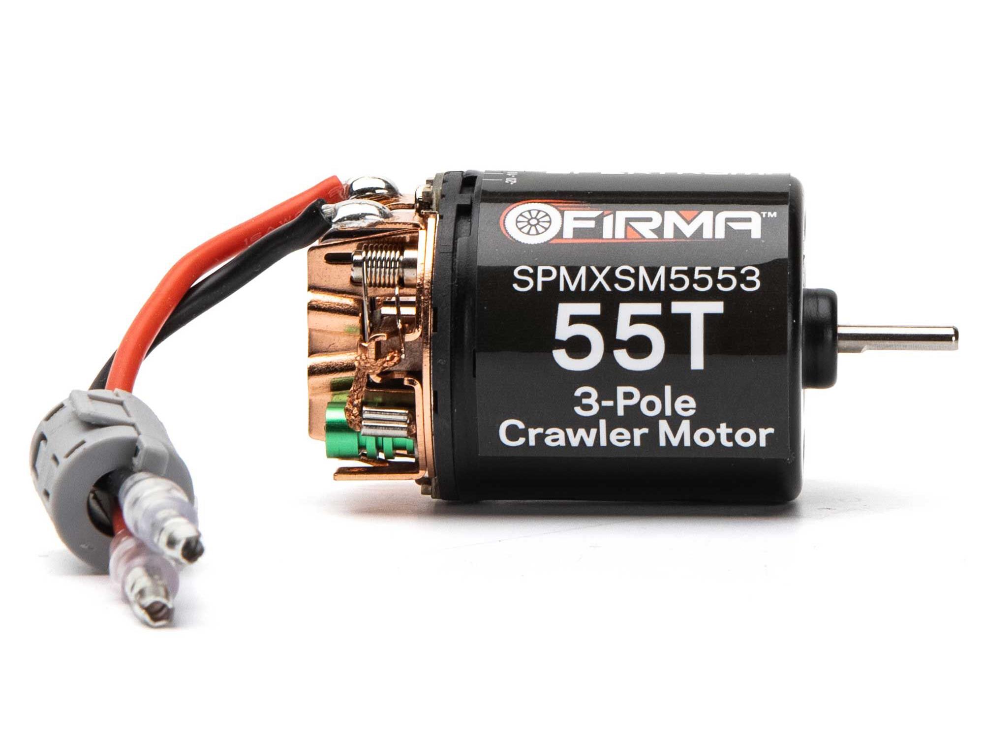 Firma 55T Rebuildable 3-Pole Brushed Crawler Motor Firma 55T Rebuildable 3-Pole Brushed Crawler Motor - Image 1