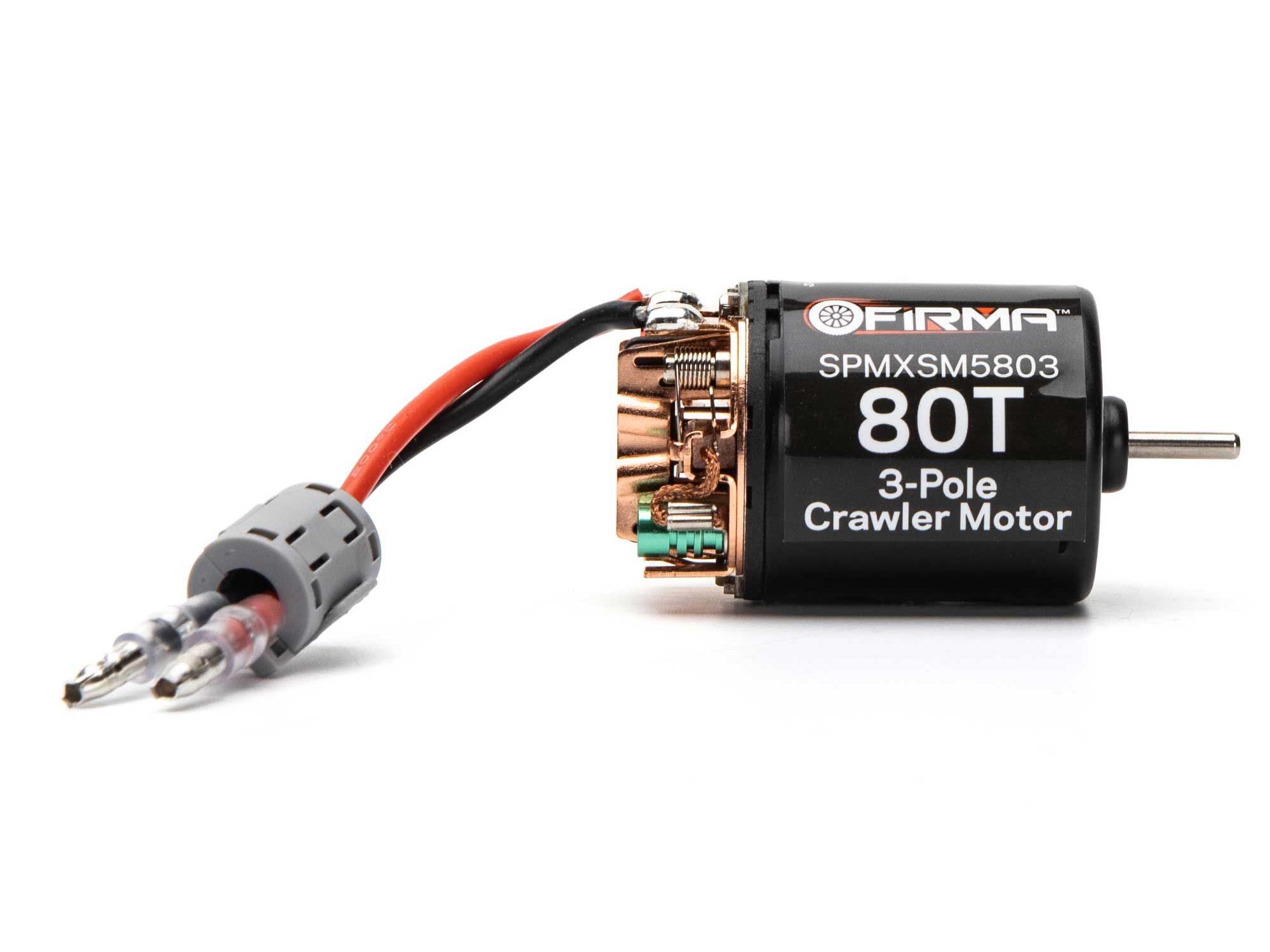 Firma 80T Rebuildable 3-Pole Brushed Crawler Motor Firma 80T Rebuildable 3-Pole Brushed Crawler Motor - Image 1
