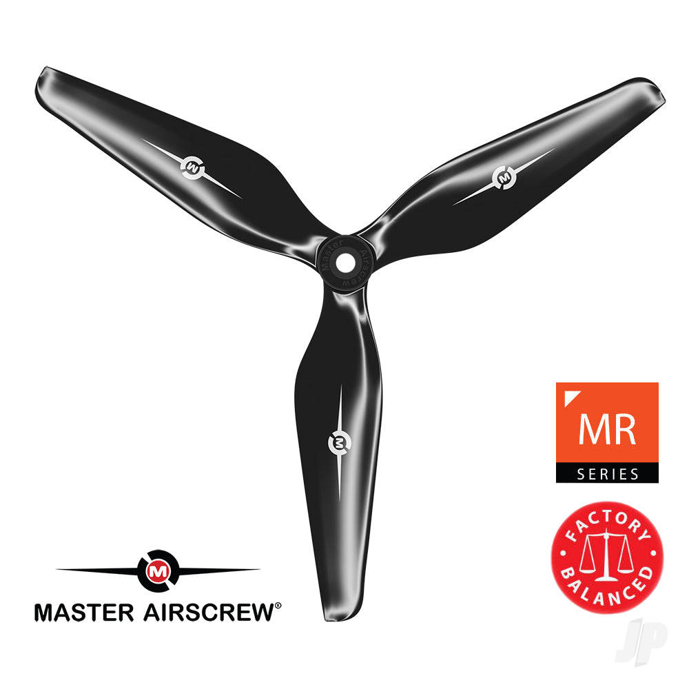 10x5 3MR 3-Blade Propeller (CCW) Black image_JP-MAS3M10X50NB1