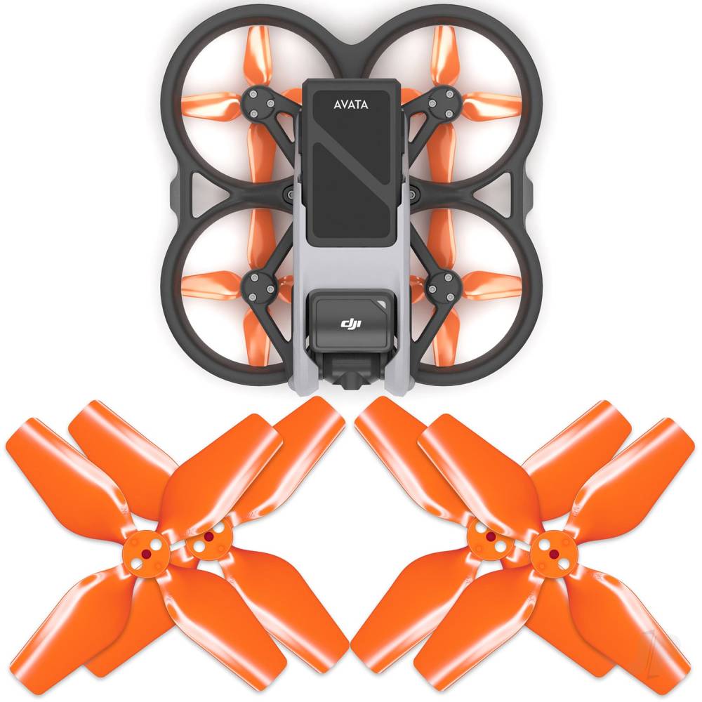 DJI Avata 4-blade Upgrade Propeller Set - x4 Orange image_JP-MASAV42928FO4
