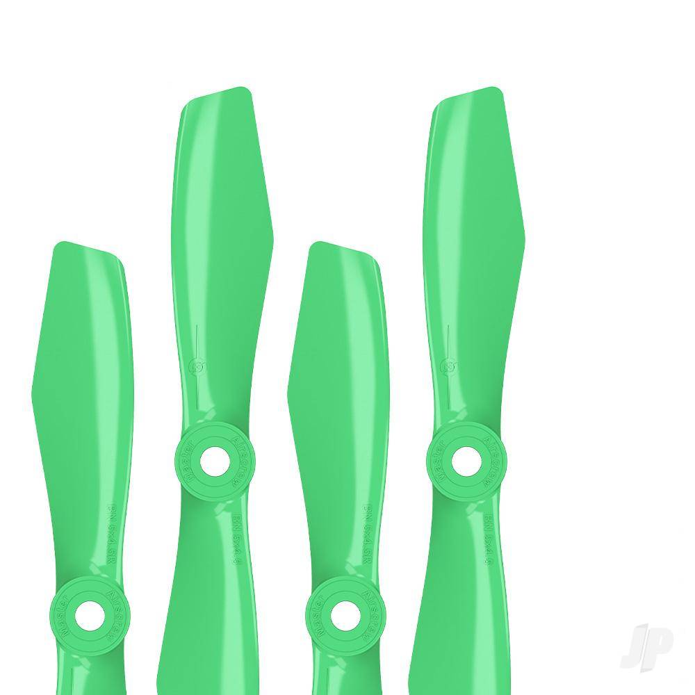 5x4.5 BN-FPV Bullnose Propeller Set 4x Green image_JP-MASBN05X45SG4
