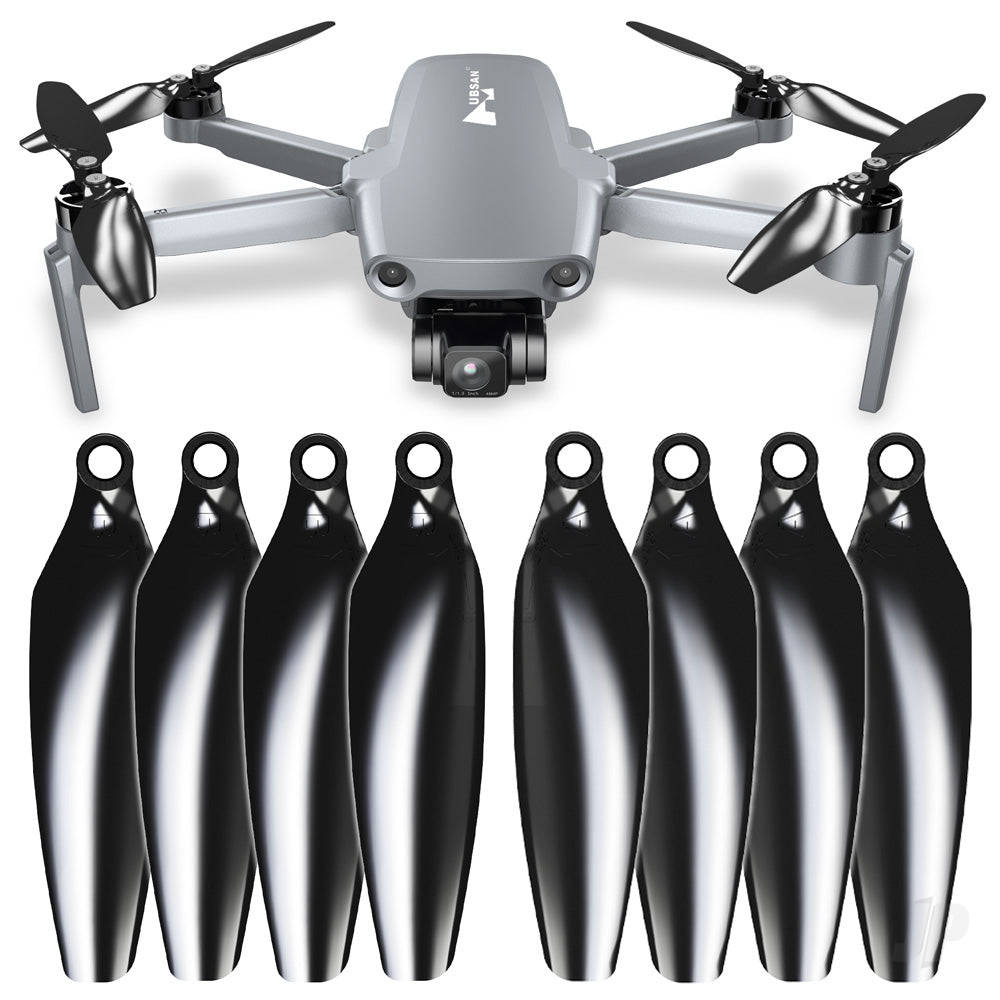 Hubsan Zino Mini STEALTH Prop Set x4 Black image_JP-MASHZM4921FB4