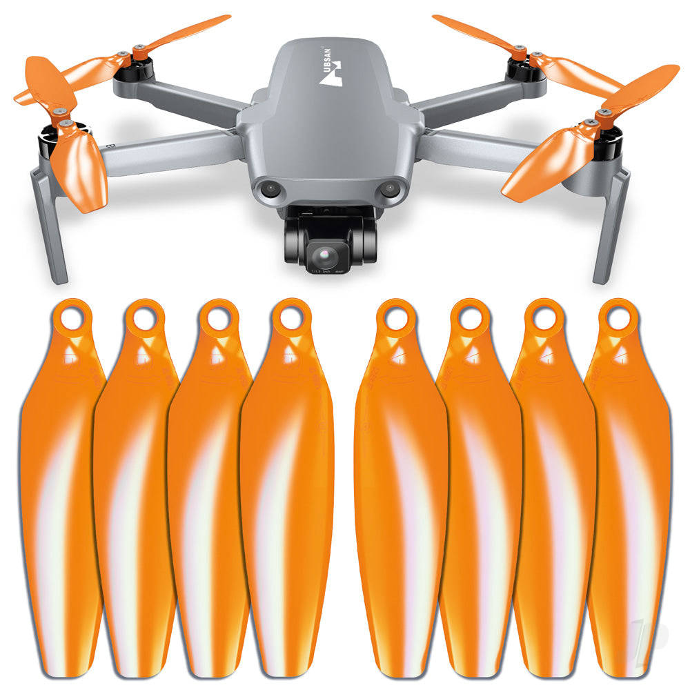 Hubsan Zino Mini STEALTH Prop Set x4 Orange image_JP-MASHZM4921FO4