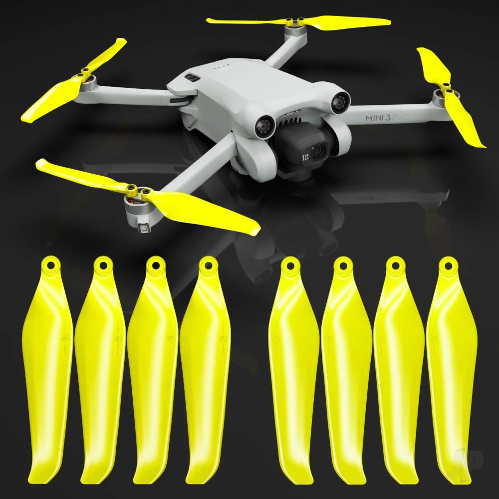 DJI Mini 3 Pro/4 Pro STEALTH Upgrade Propellers - x4 Electric image_JP-MASMI36030FE4