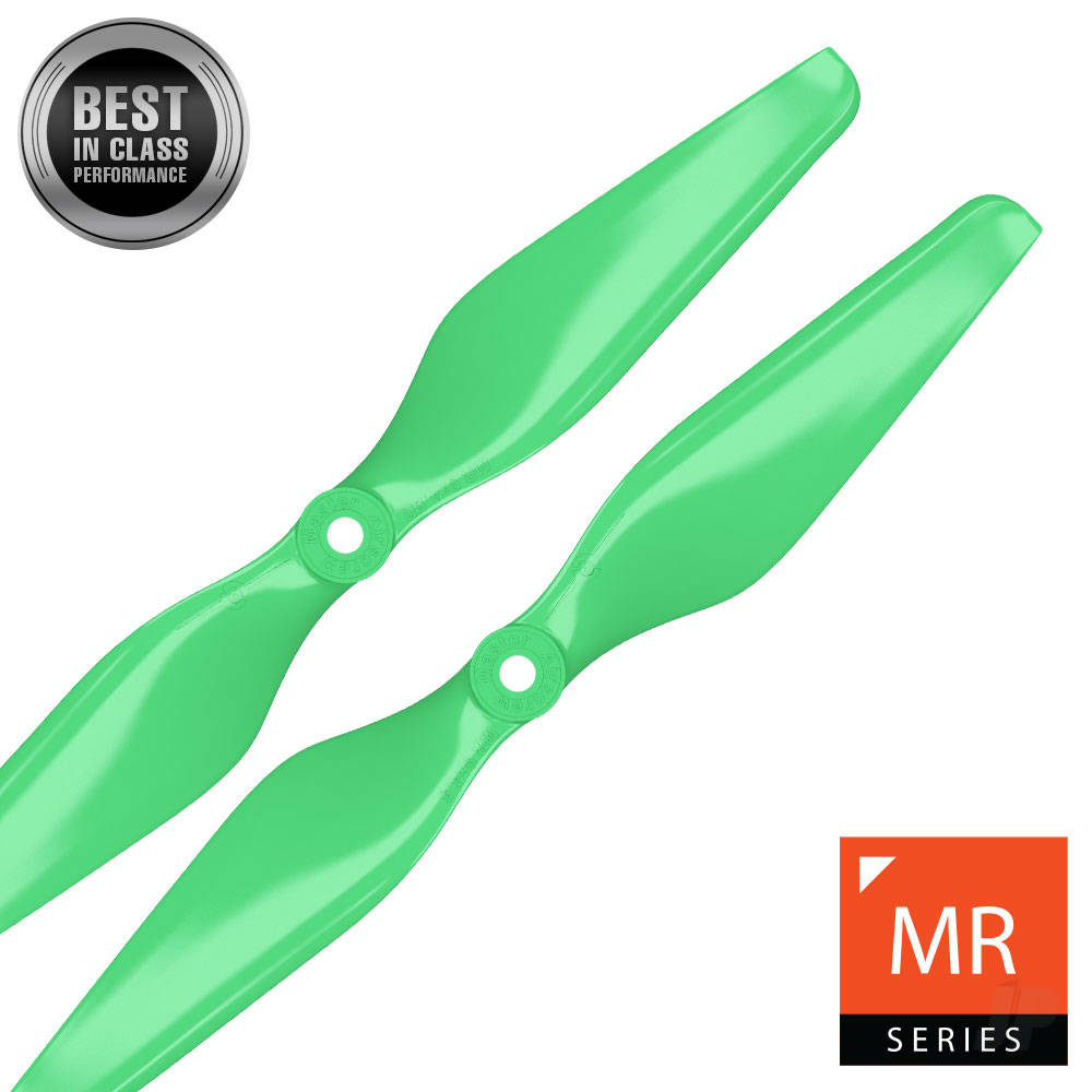 10x4.5 MR Propeller Set 2x Green image_JP-MASMR10X45SG2