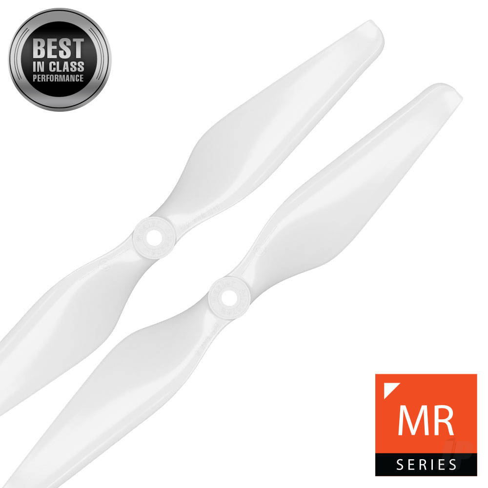 10x4.5 MR Propeller Set 2x White image_JP-MASMR10X45SW2