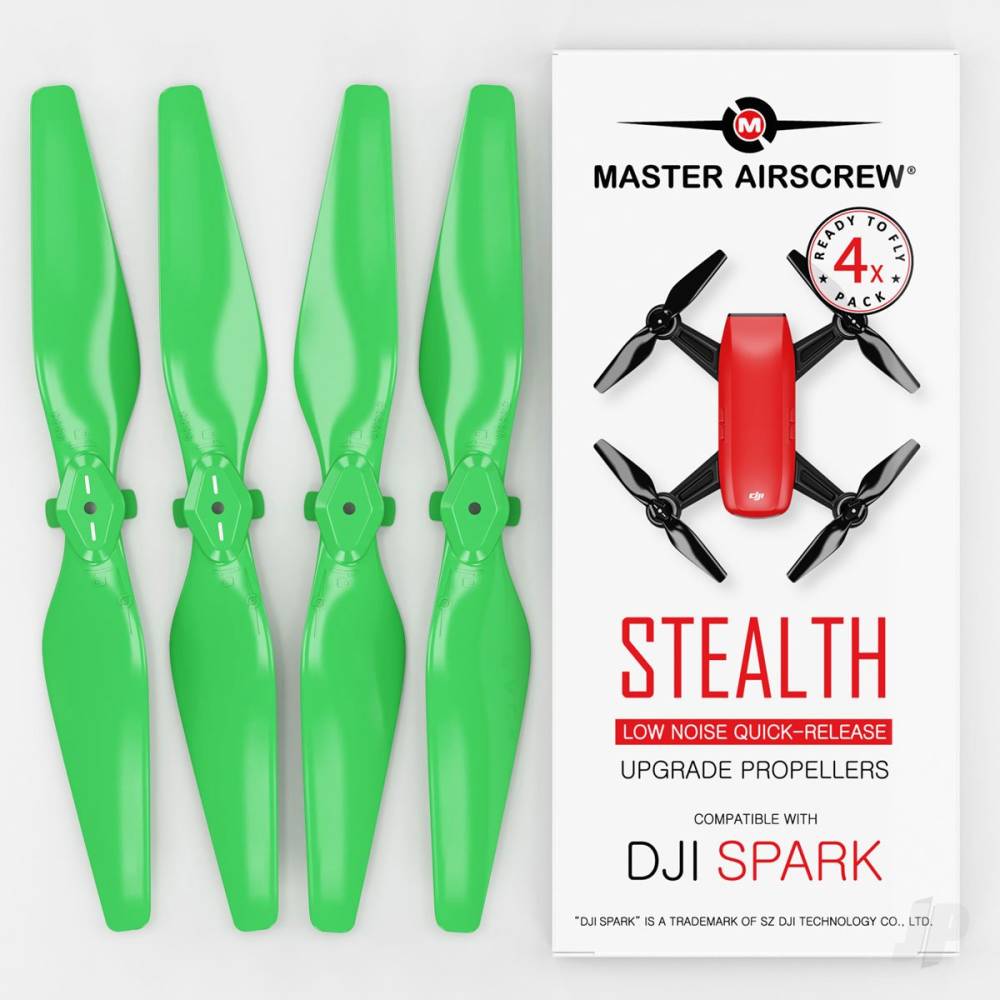 4.7x2.9 DJI Spark STEALTH Upgrade Propeller Set image_JP-MASSP04729SG4