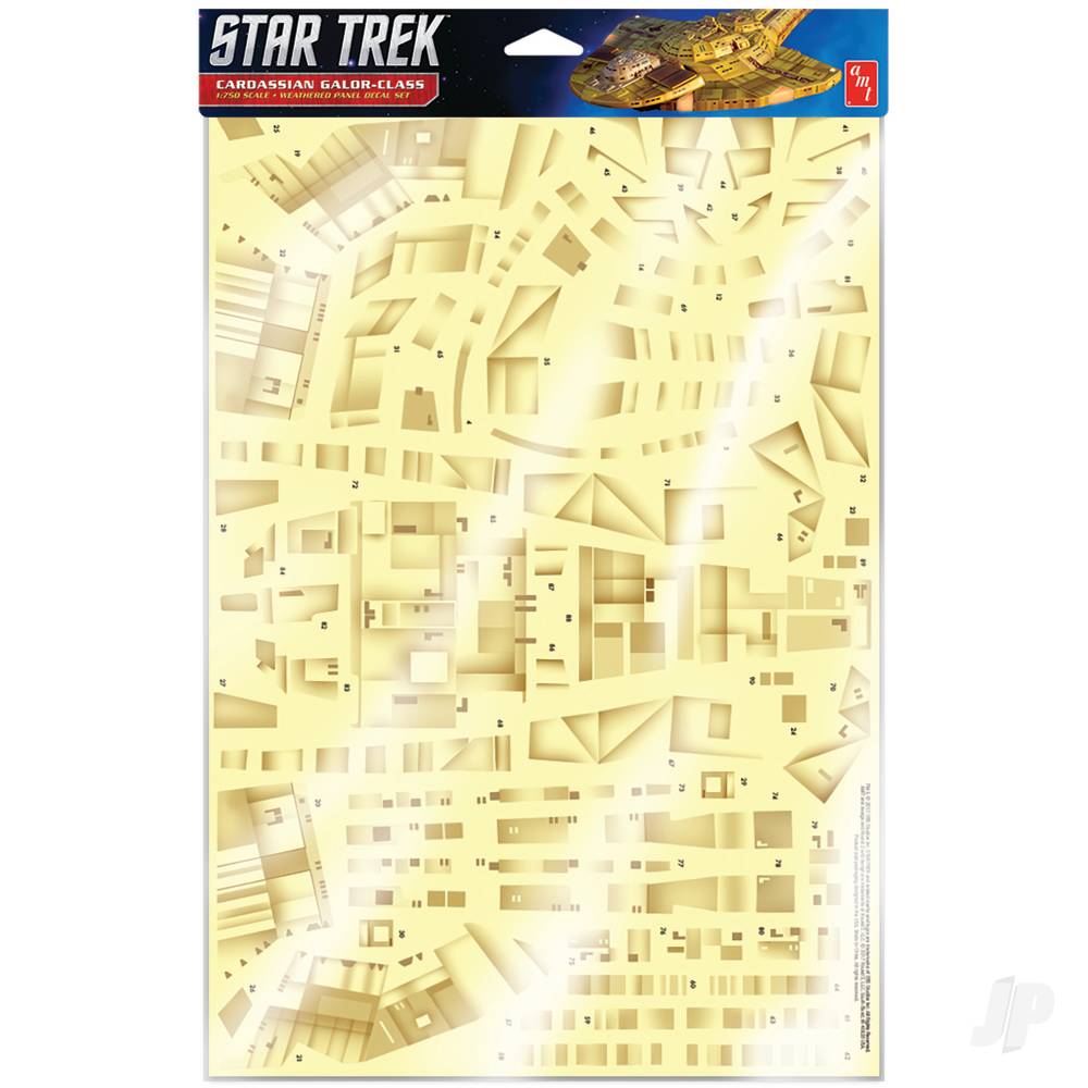 Star Trek: Deep Space Nine: Cardassian Panelling Decals (Upgrades to kit AMT1028) image_JP-MKA020