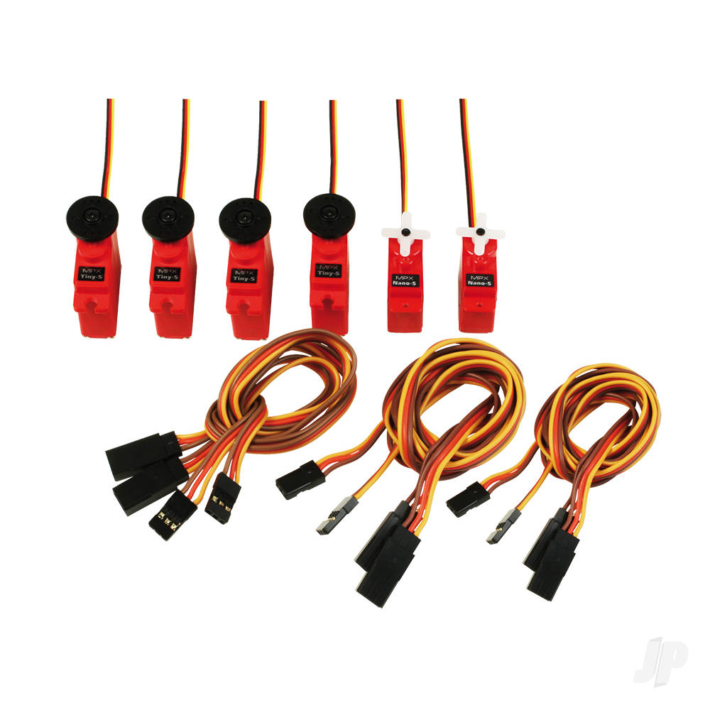 Servo Set Heron with extension leads image_JP-MPX65170
