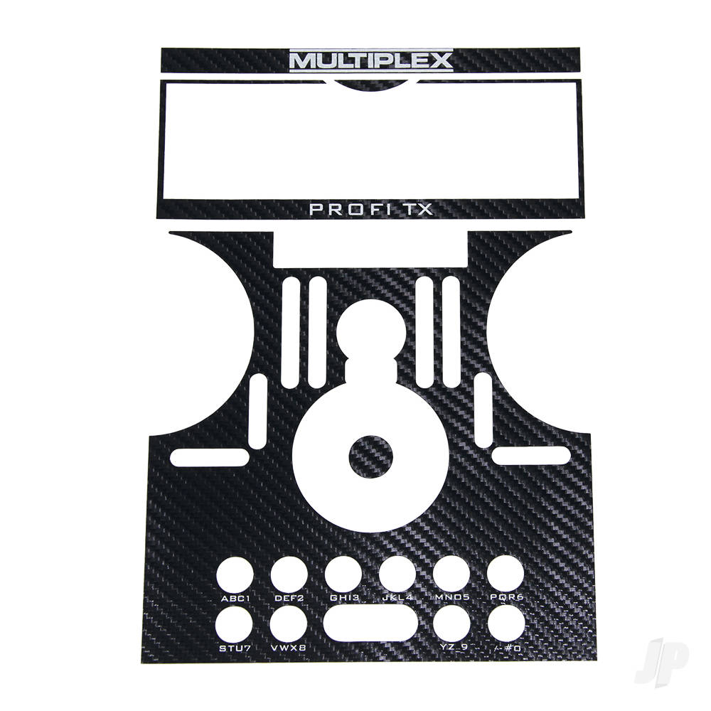 Decal Set PROFI TX Carbon 724407 image_JP-MPX724407