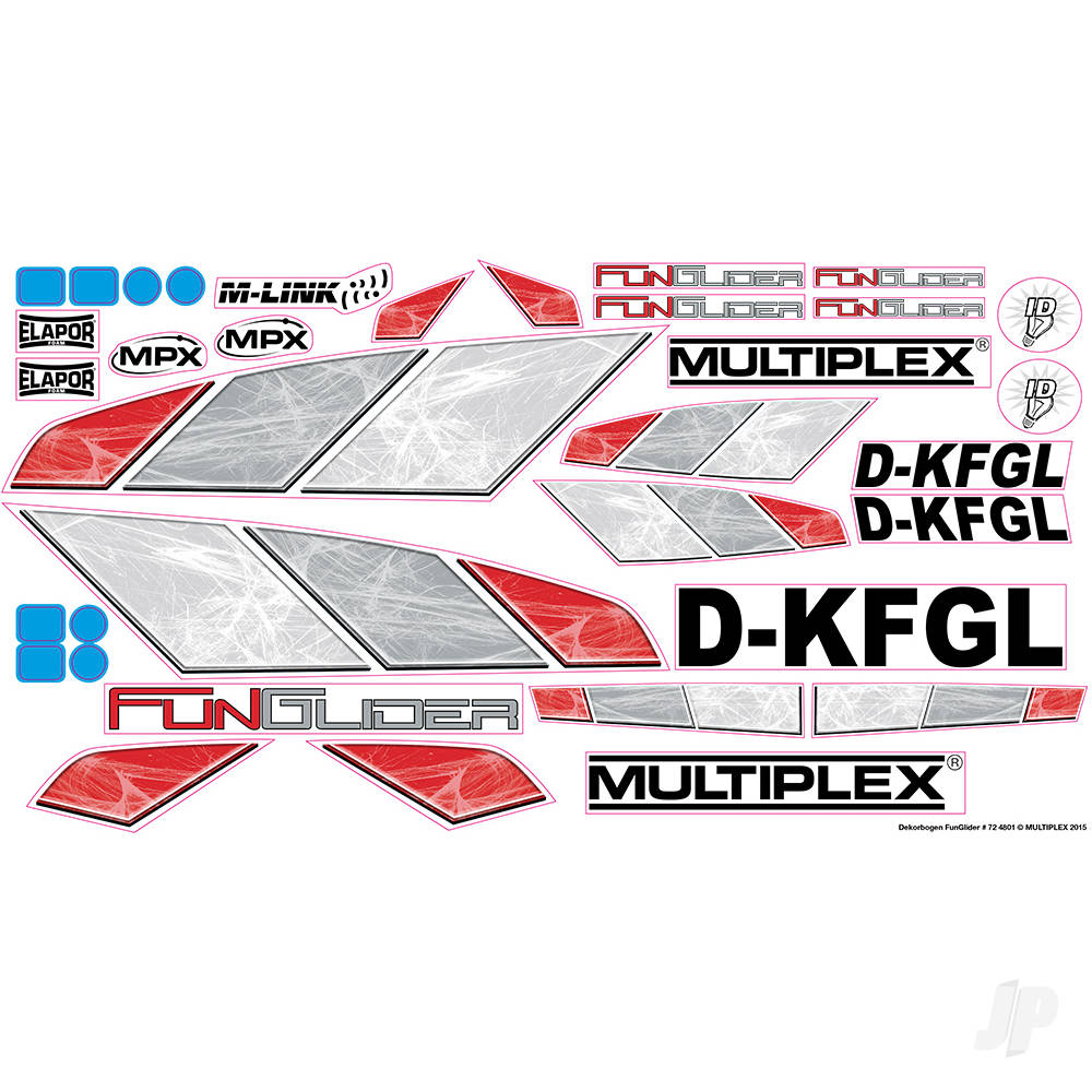 Decal Set FunGlider 724801 image_JP-MPX724801