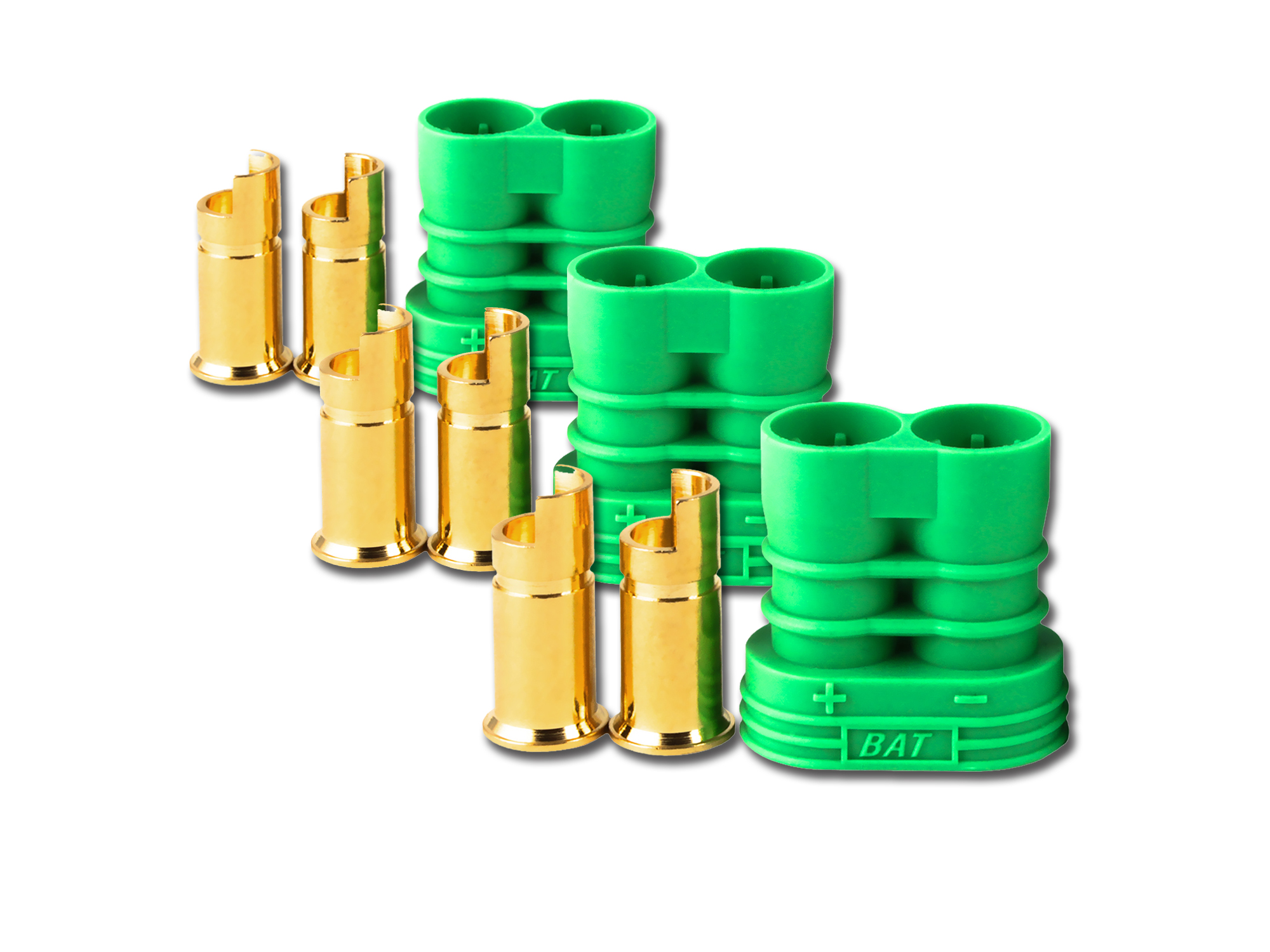 Castle Polarized Bullet Conn Female Castle Polarized Bullet Conn Female, 6.5mm Pk3 - Image 1