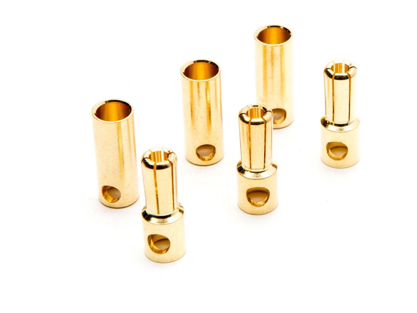 Gold Bullet Connector Set Gold Bullet Connector Set, 5.5mm (3) - Image 1