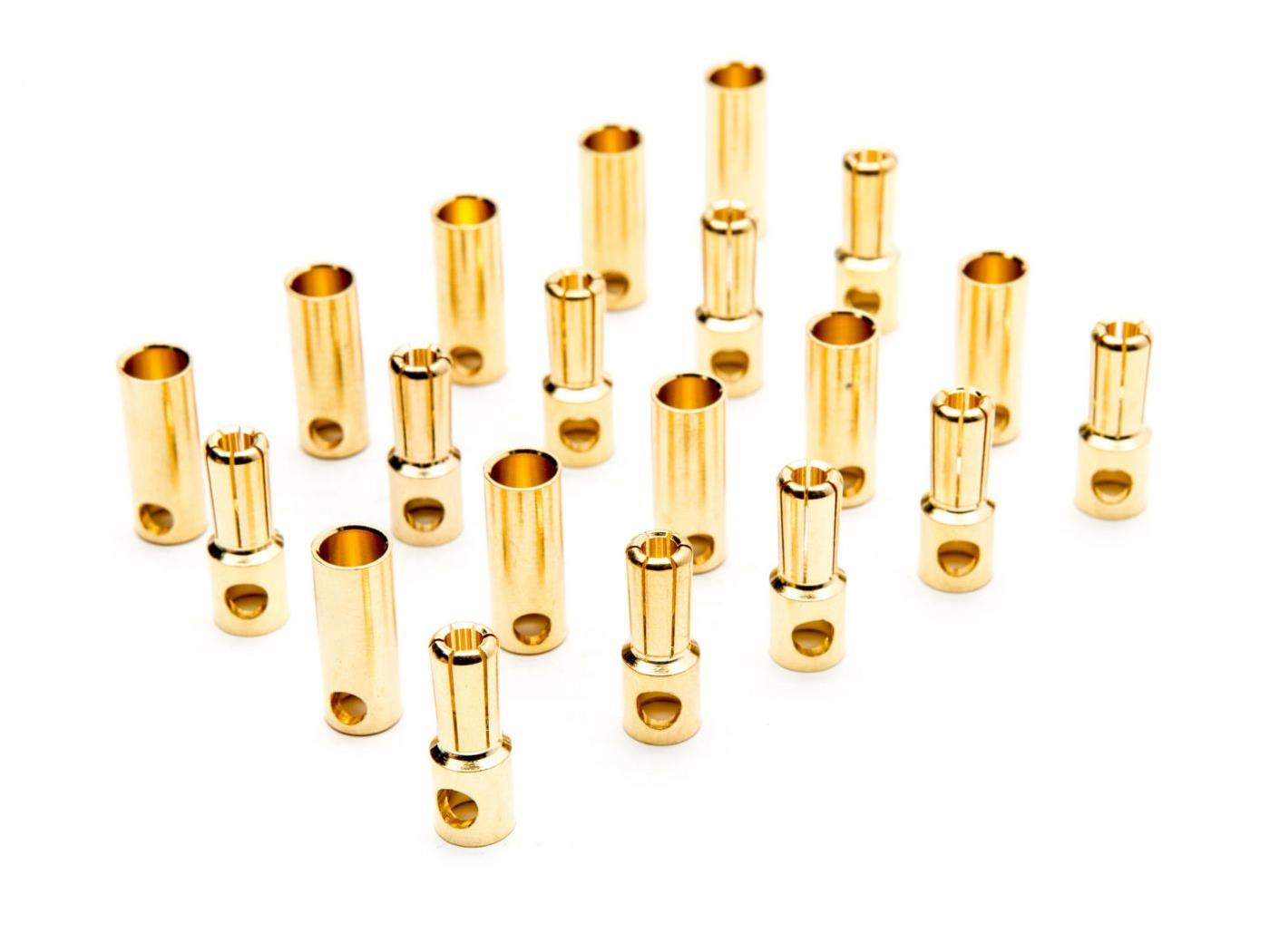Gold Bullet Connector Set Gold Bullet Connector Set, 5.5mm (10) - Image 1