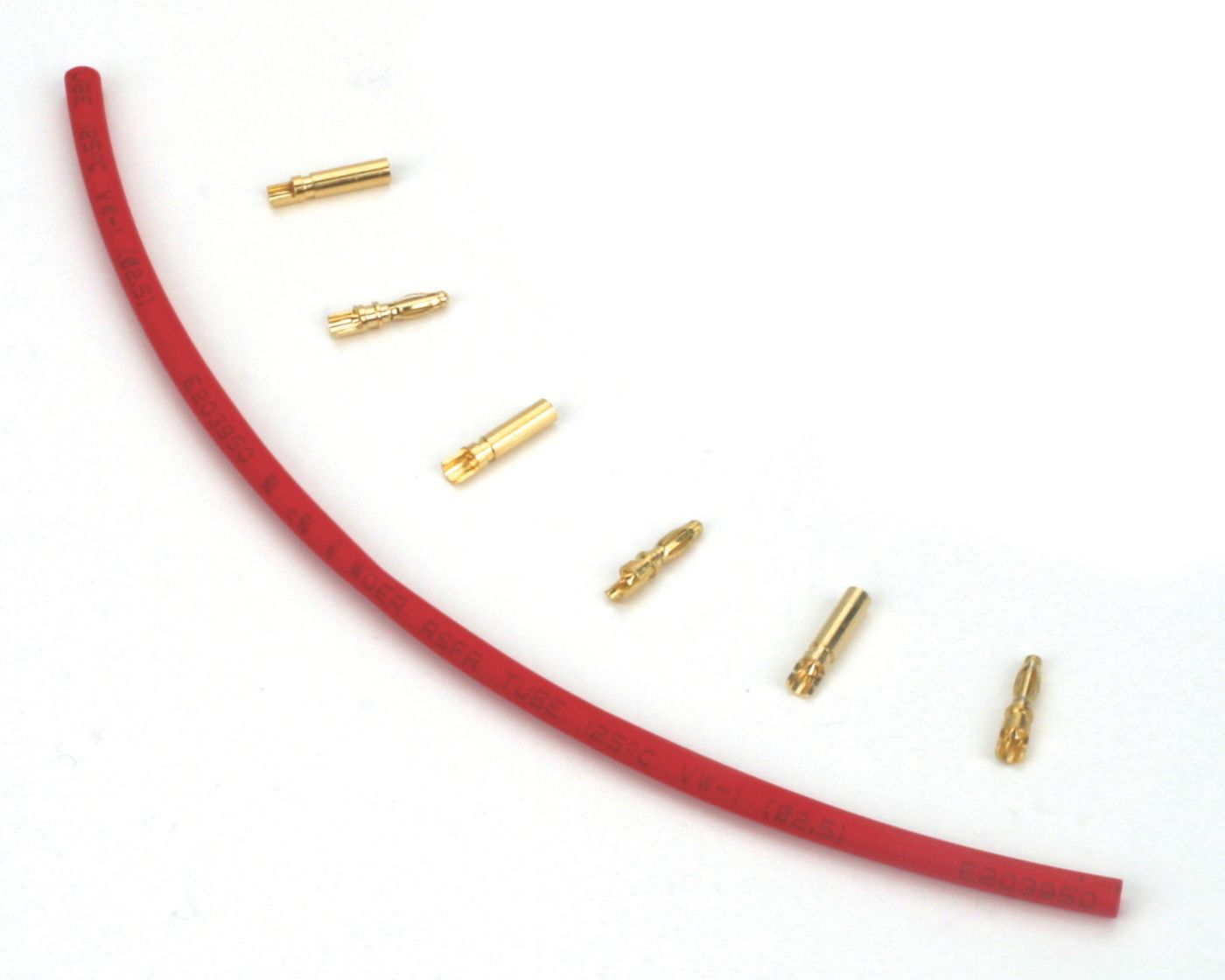 Gold Bullet Connector Set Gold Bullet Connector Set, 2mm (3) - Image 1