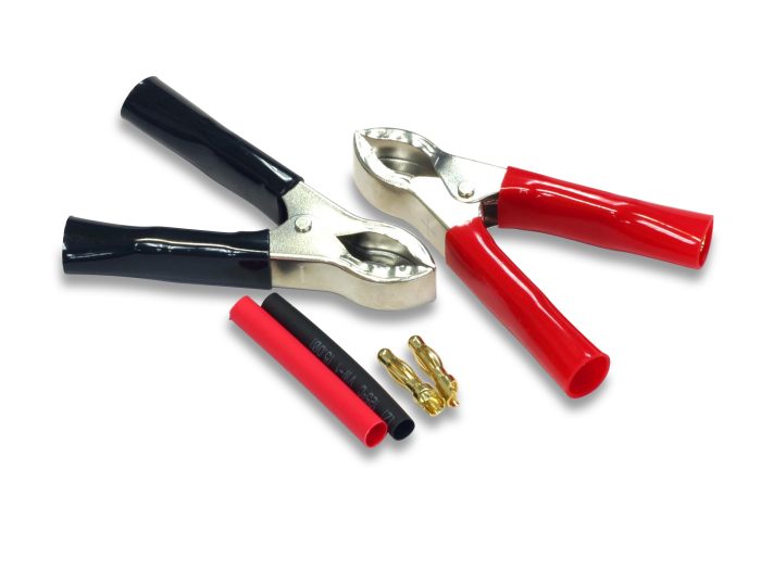Croc Clips w/4mm Gold conn. Pr - Image 1