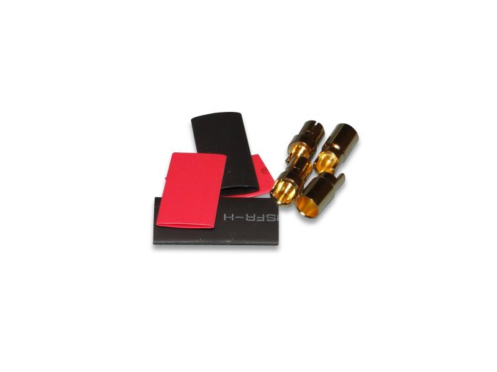 6.0mm Gold Bullet  Connectors  2prs - Image 1