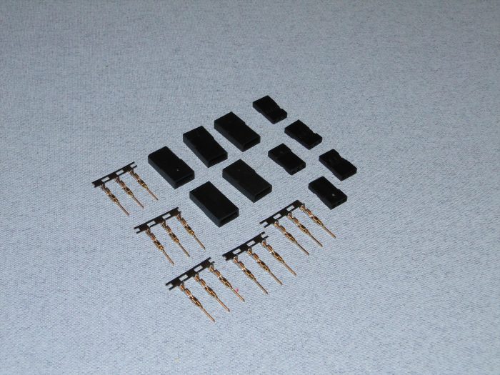 JR Socket Set (Gold Pins) 5pcs - Image 1