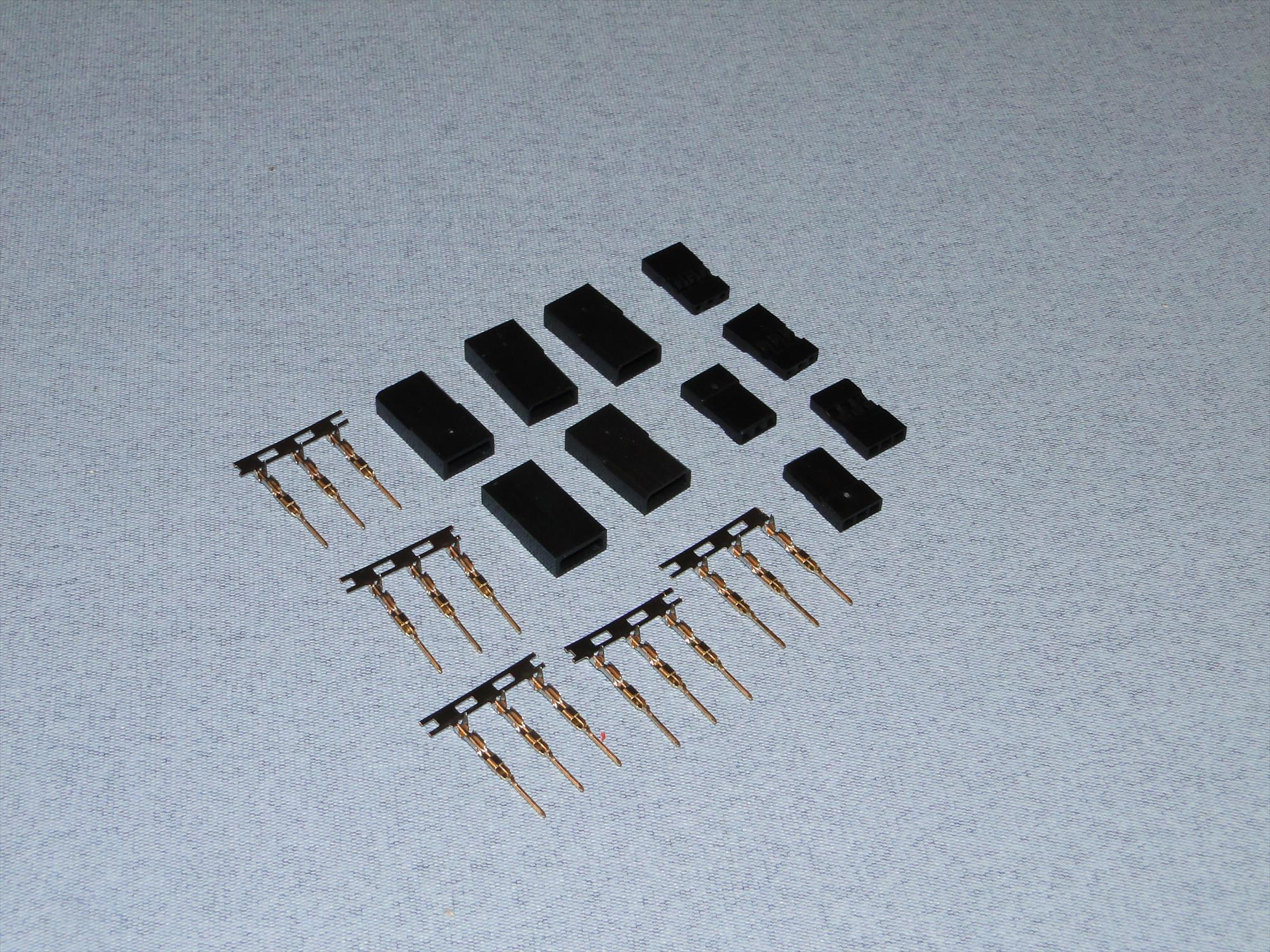 JR Socket Set (Gold Pins) 5pcs JR Socket Set (Gold Pins) 5pcs - Image 1
