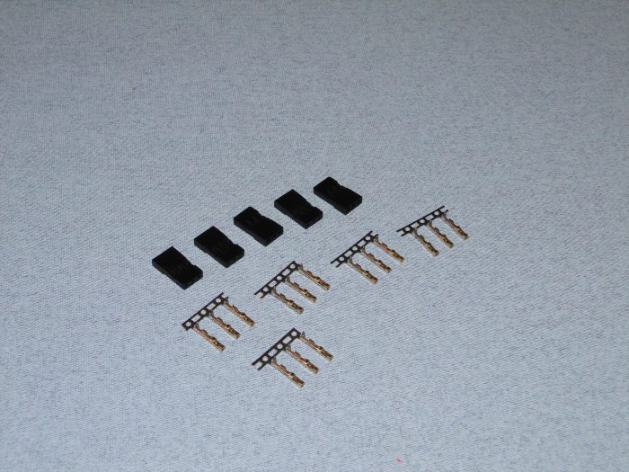 JR Plug Set (Gold Pins) 5pcs - Image 1