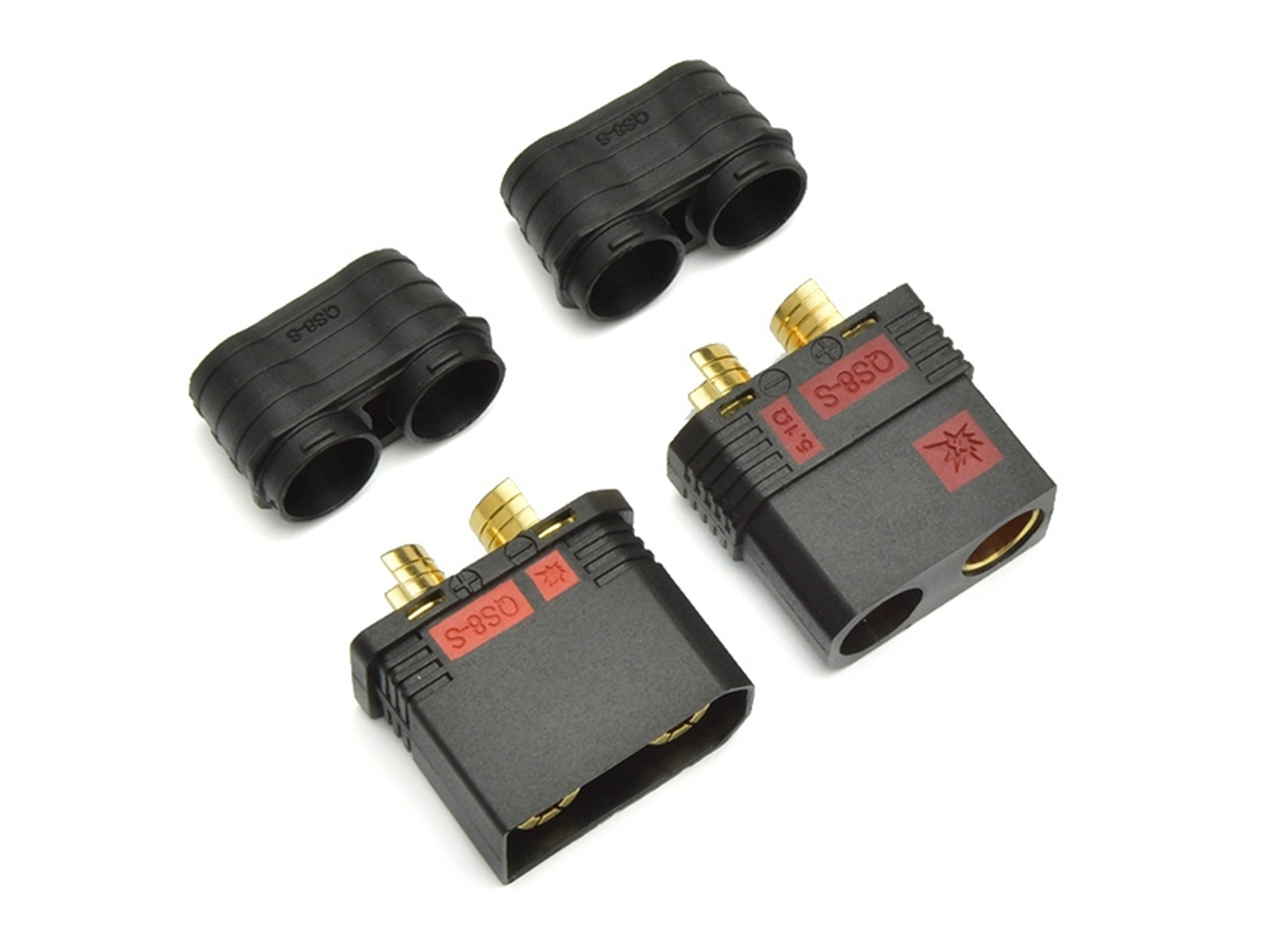QS8-S Antipark Connector Set 1 pair QS8-S Antipark Connector Set 1 pair - Image 1