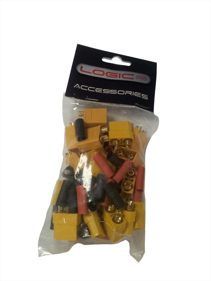 XT90 Connector Set w/HS 10 pairs - Image 1