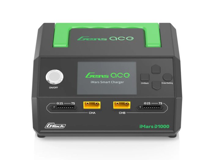 iMars D1000 G-Tech Dual Smart Charger AC 1000W - Image 1