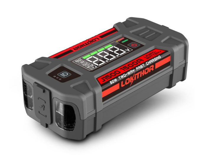 Lokithor 2500A 12V 46Wh Lithium Jump starter - Image 1