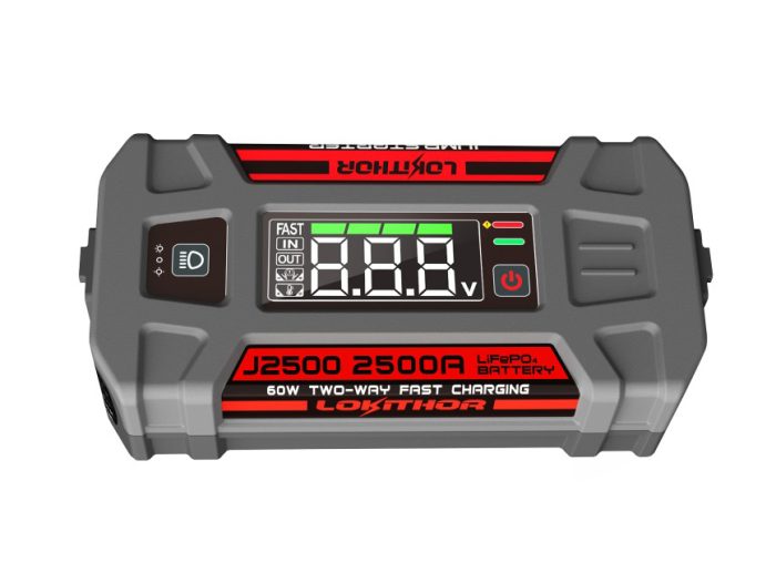 Lokithor 2500A 12V 55Wh Lithium Jump starter - Image 1
