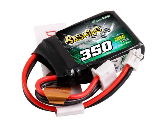 Li-Po 2S 7.4V 350mAh 35C with JST-PH (Micro B/T) - Image 1