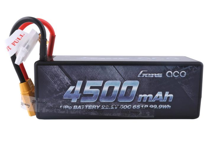 Li-Po Car Hard Case 6S 22.2V 4500mAh 60C with XT90 - Image 1