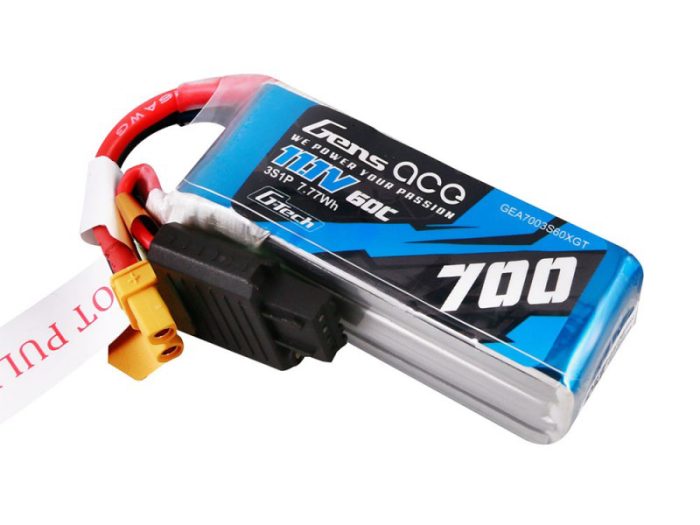 Li-Po G-Tech 3S 11.1V 700mAh 60C with XT30 - Image 1