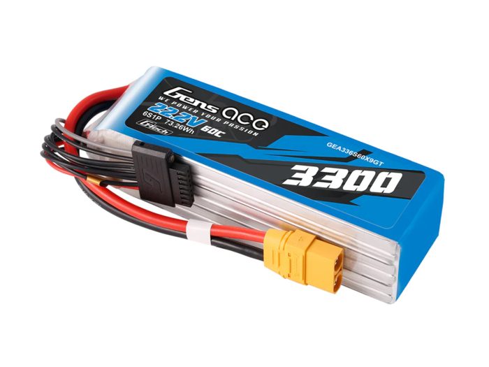 Li-Po G-Tech 6S 22.2V 3300mAh 60C with XT90 - Image 1