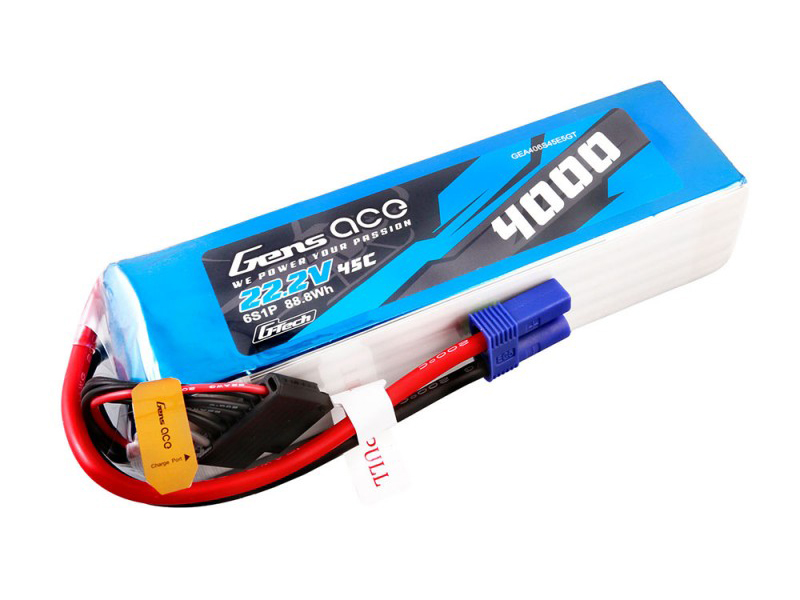 Li-Po G-Tech 6S 22.2V 4000mAh 45C with EC5 Li-Po G-Tech 6S 22.2V 4000mAh 45C with EC5 - Image 1
