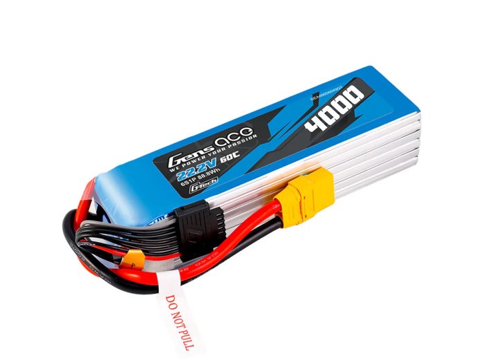 Li-Po G-Tech 6S 22.2V 4000mAh 60C with XT90 - Image 1