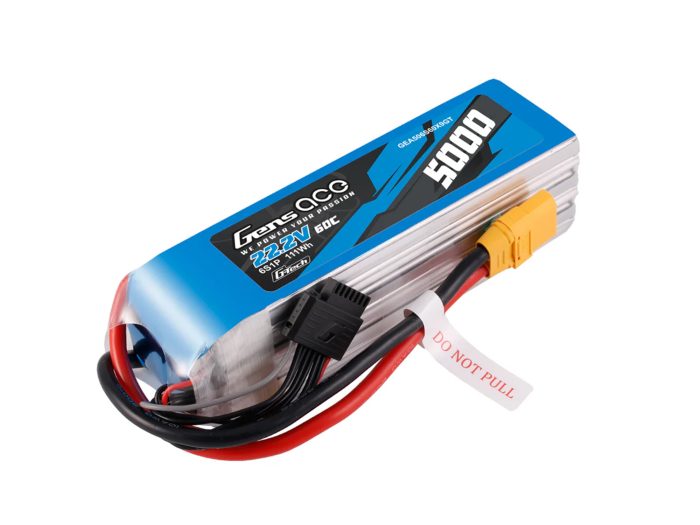 Li-Po G-Tech 6S 22.2V 5000mAh 60C with XT90 - Image 1