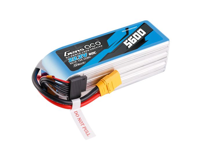 Li-Po G-Tech 6S 22.2V 5600mAh 80C with XT90 - Image 1