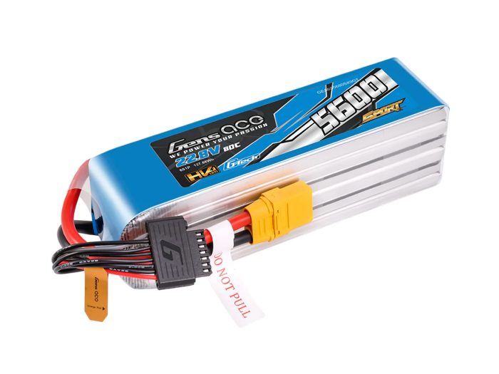 Li-Po G-Tech HV Sport 6S 22.2V 5600mAh 80C with XT90 - Image 1