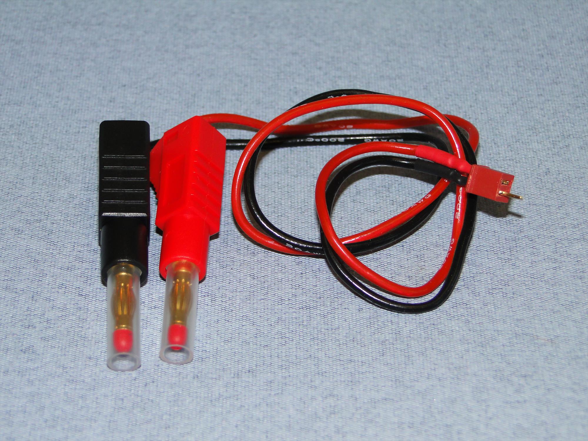 Charge Lead : 4mm~Mini Deans Charge Lead : 4mm~Mini Deans - Image 1