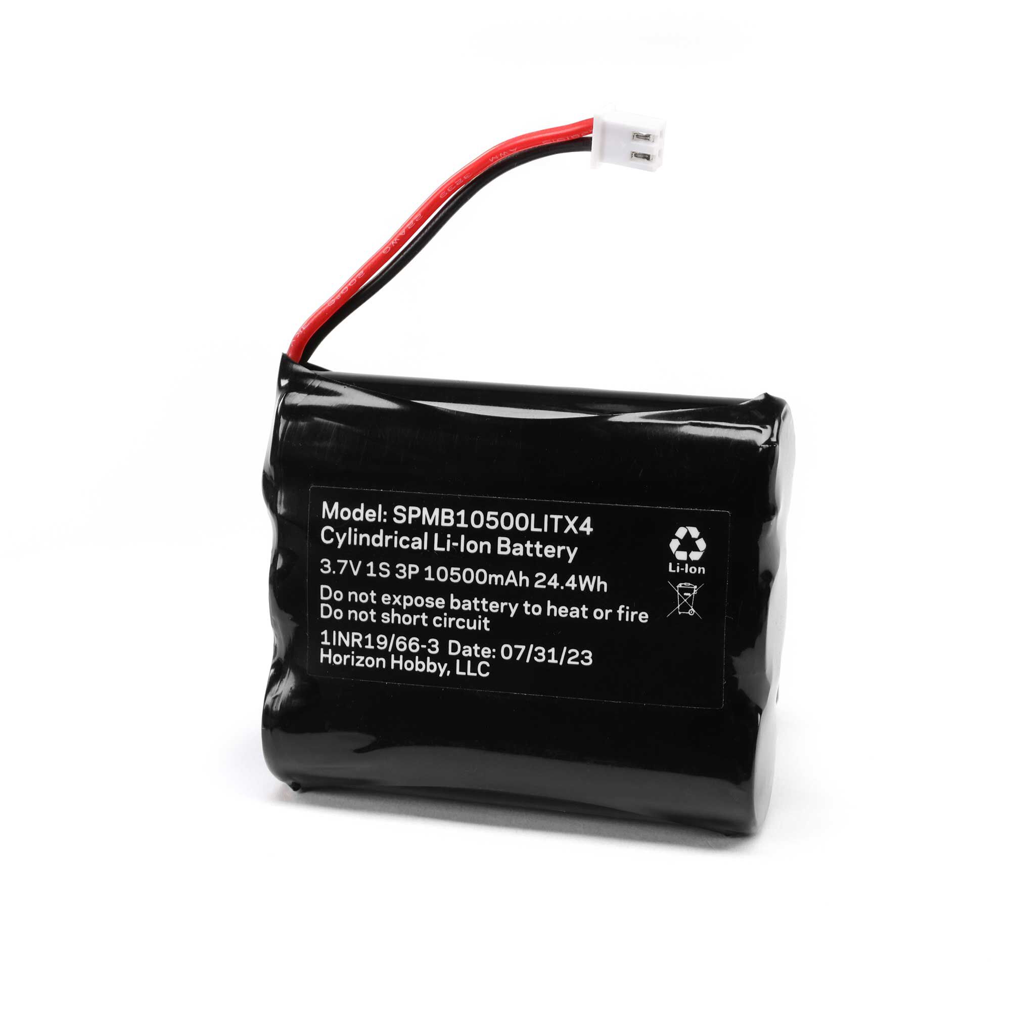 3.7V 10500mAh 1S LiPo Transmitter Battery: iX14+ 3.7V 10500mAh 1S LiPo Transmitter Battery: iX14+ - Image 1