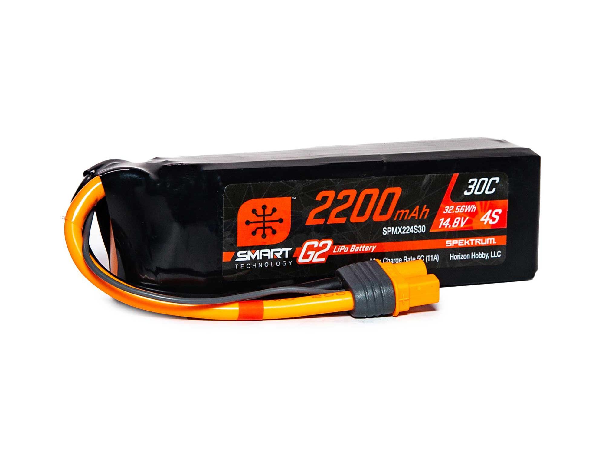 2200mAh 4S 14.8V SMART G2 30C IC3 2200mAh 4S 14.8V SMART G2 30C IC3 - Image 1