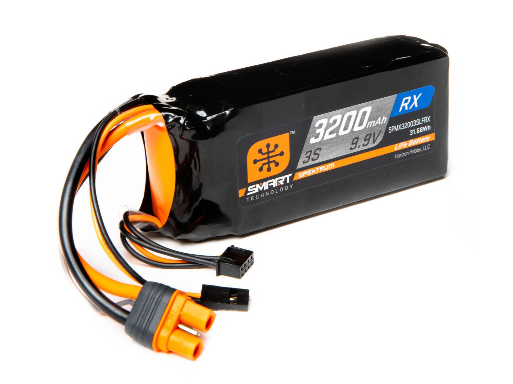3200mAh 3S 9.9V Smart LiFe ECU Battery; IC3 3200mAh 3S 9.9V Smart LiFe ECU Battery; IC3 - Image 1