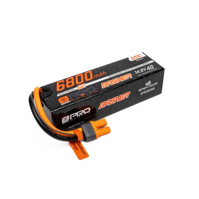 14.8V 6800mAh 4S 120C Smart G2 Pro Basher LiPo: IC5 - Image 1