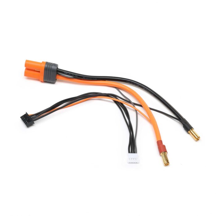 Adapter: IC5 Battery / 5mm Male Bullets with 6" wire: 2S/4S - Image 1