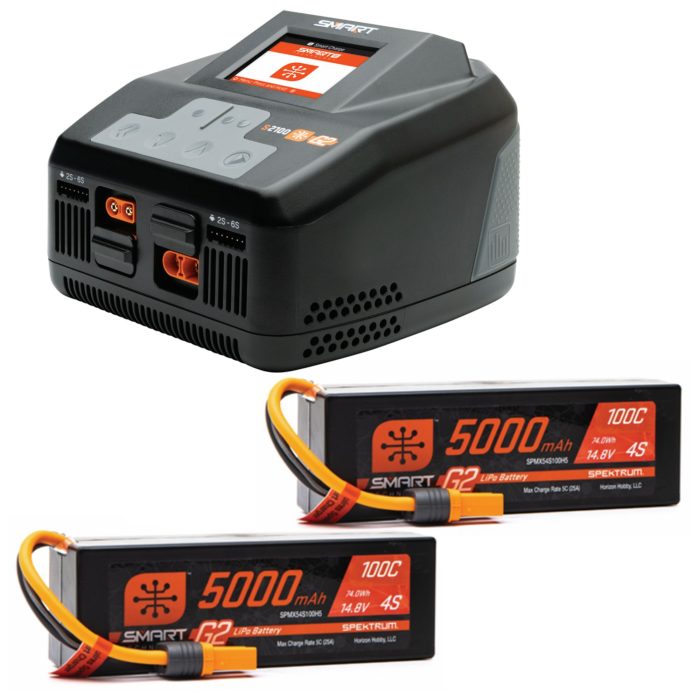 Smart Powerstage 8S Surface Bundle: (2) G2 5000mAh 4S LiPo I - Image 1