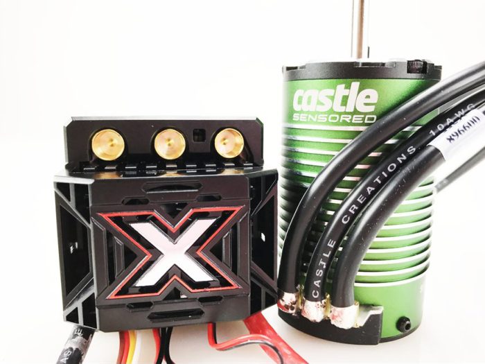 Monster X 25.2V ESC, 8A  BEC W/1515-2200kV V2 Sensored - Image 1